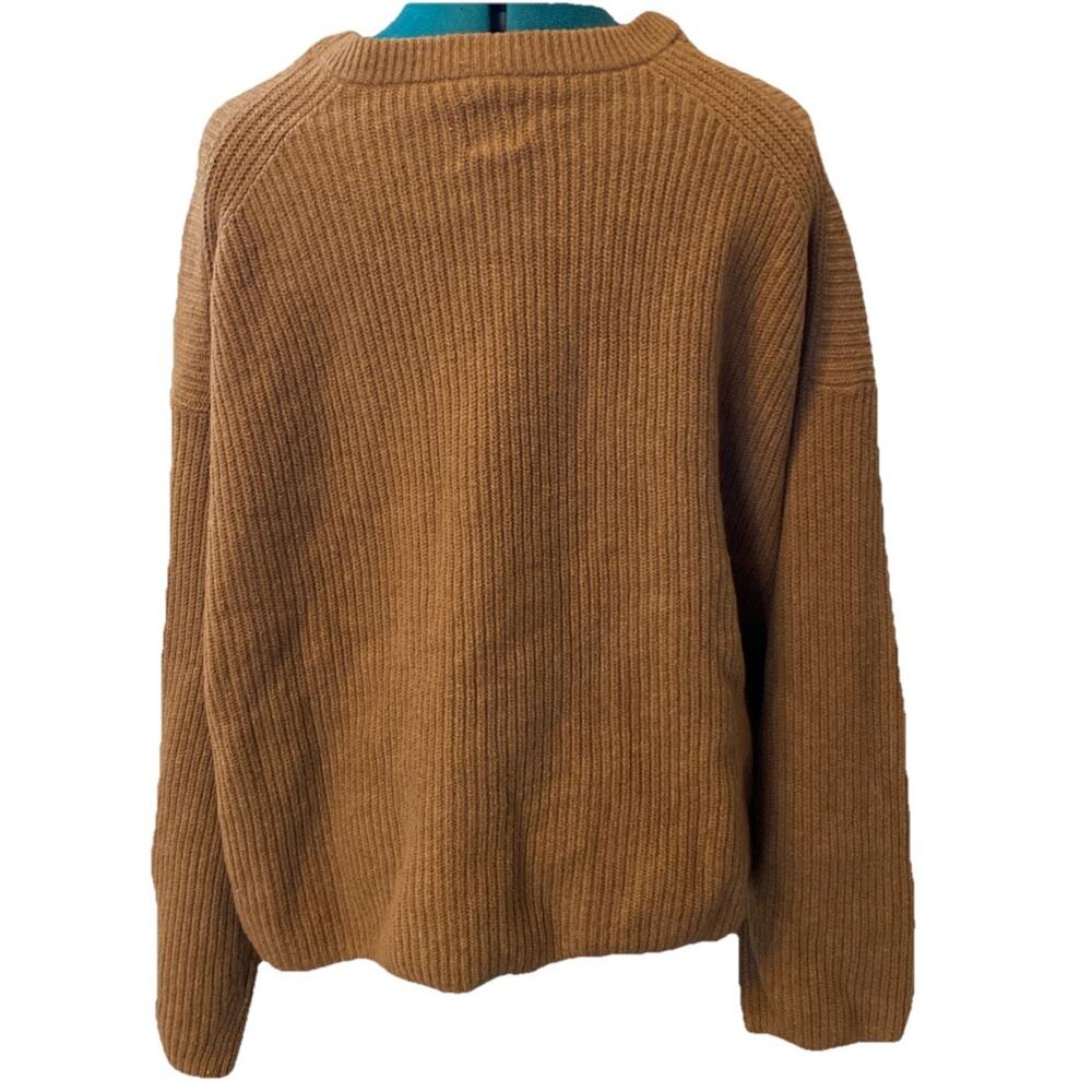 Gap Womens 2XL Sweater Cocoa Powder Long Sleeve Preppy Business Casual - Picture 3 of 6